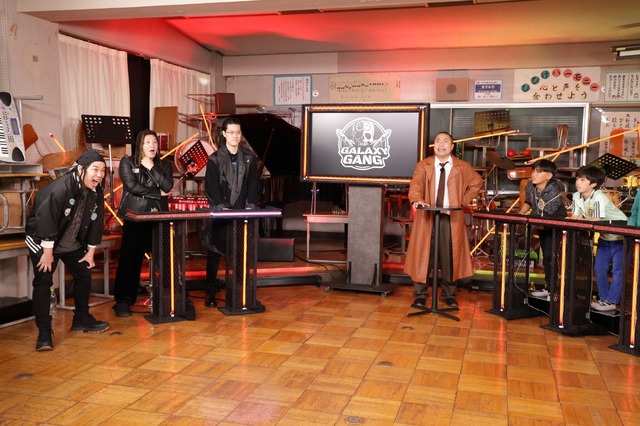 「NZ２WARS」左から）せいや、長田庄平、粗品、岡部大『新しいカギ』（C）フジテレビ