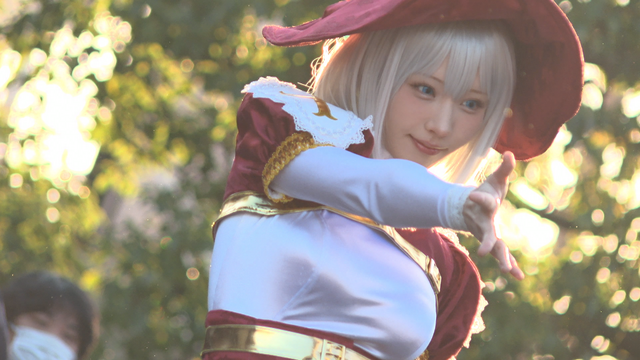 『ぼくらのコミケ史』コミケ（C107 ）でコスプレするえなこ（C）NHK