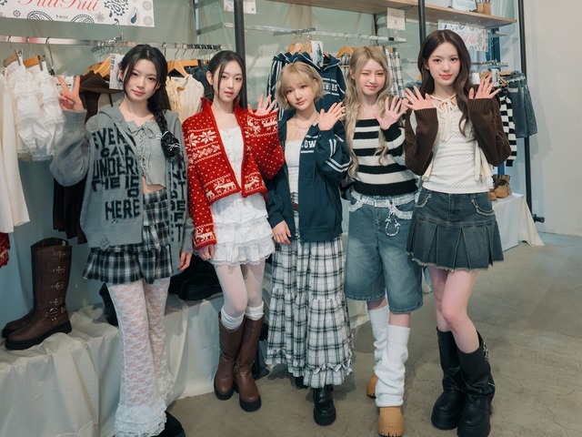 KiiiKiii、日本でお忍びショッピング!?WEGO原宿店を訪問　ビジュアルモデル抜擢スペシャルインタビューも「本当に光栄」