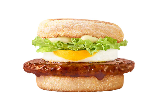 朝マック「てりたまマフィン」（単品 420円～/バリューセット 620円～/コンビ 480円～）