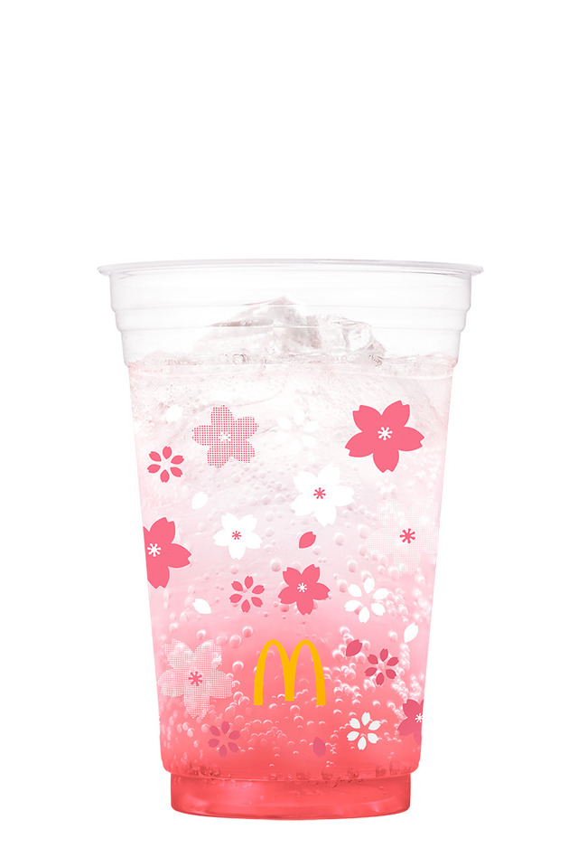 「マックフィズ とちおとめ白桃」（単品 300円～/バリューセット＋50円）