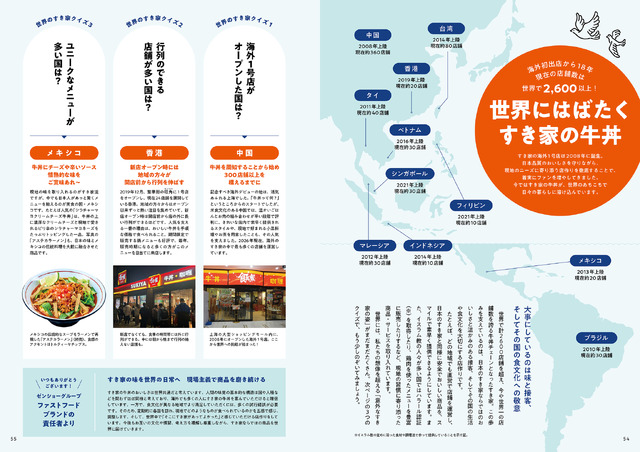 すき家 FAN BOOK（株式会社宝島社）1,210円（税込）