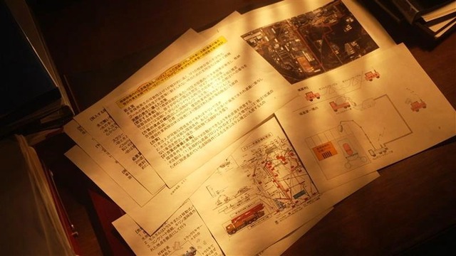 NHKが入手した「封じ込め作戦」の機密文書『原発事故 幻の封じ込め作戦(仮)』（C）NHK