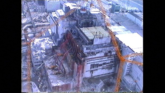 チェルノブイリ原発事故の石棺『原発事故 幻の封じ込め作戦(仮)』（C）NHK