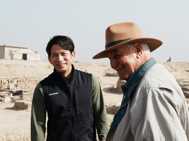 『40周年特別版 世界ふしぎ発見!大発掘!黄金のマスクが出た!岡田准一エジプト特別潜入3時間SP』ⒸTBS