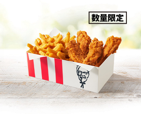 「ポテチキ4ピースパック」1,800円