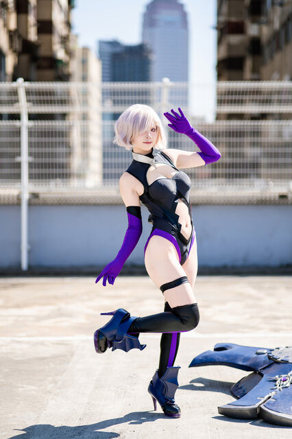 マシュ・キリエライト『Fate/Grand Order』／小楠（Instagram：naaaaaaam_cos2023、X：@Naaamuumm）