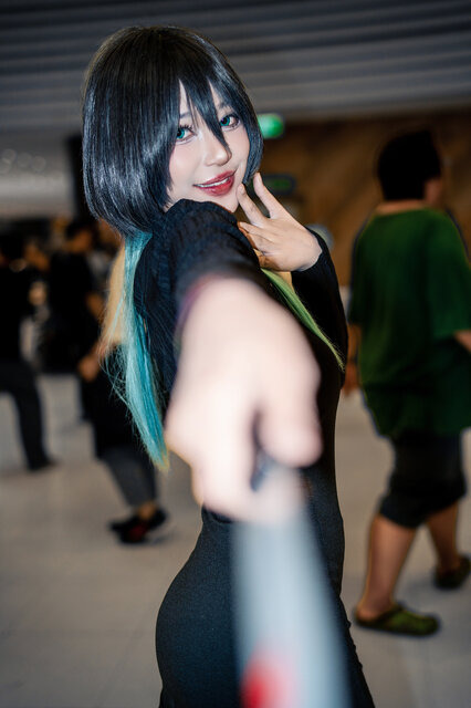 虚「極楽街」／elle（Instagram：mfn.__.mi）