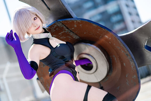 マシュ・キリエライト『Fate/Grand Order』／小楠（Instagram：naaaaaaam_cos2023、X：@Naaamuumm）
