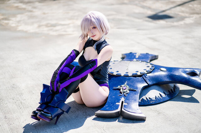 マシュ・キリエライト『Fate/Grand Order』／小楠（Instagram：naaaaaaam_cos2023、X：@Naaamuumm）