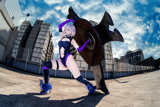 マシュ・キリエライト『Fate/Grand Order』／小楠（Instagram：naaaaaaam_cos2023、X：@Naaamuumm）