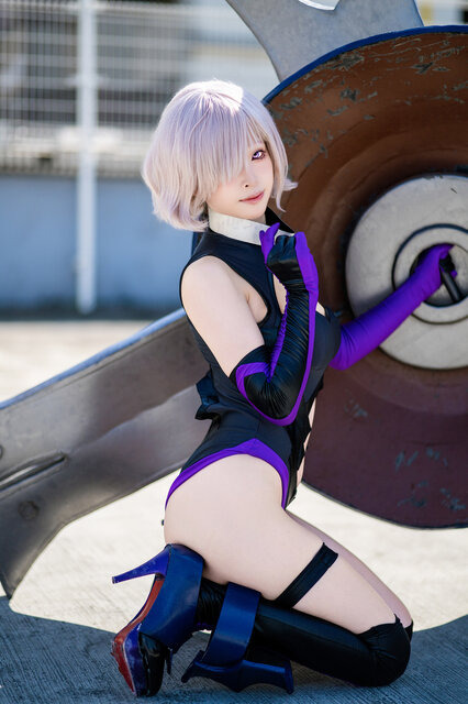 マシュ・キリエライト『Fate/Grand Order』／小楠（Instagram：naaaaaaam_cos2023、X：@Naaamuumm）