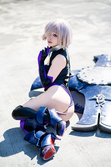 マシュ・キリエライト『Fate/Grand Order』／小楠（Instagram：naaaaaaam_cos2023、X：@Naaamuumm）