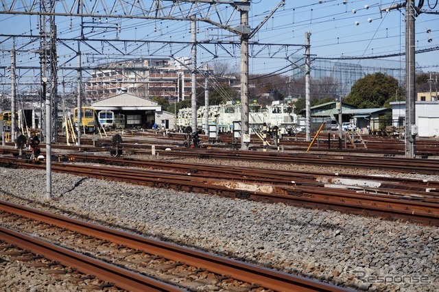 西武鉄道小手指保線機械所
