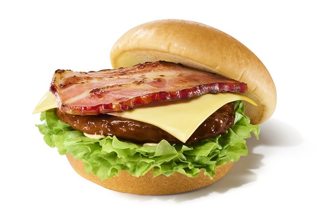 「チーズベーコン テリヤキバーガー」590円（税込）