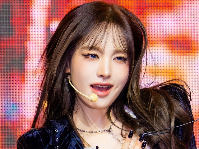 脇腹までガッツリと…IVE・リズ、大胆カットの“ハイレグ”衣装で視線を圧倒「すさまじい破壊力」