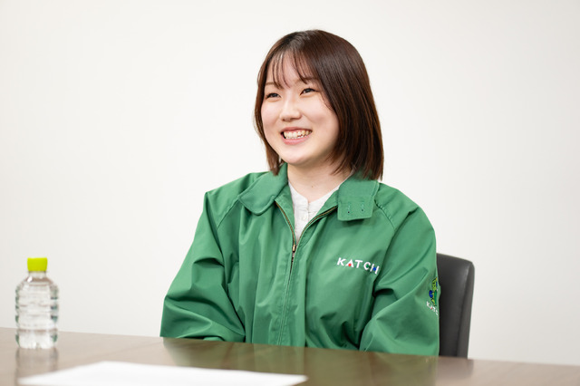 マーケット創造本部 営業1課 濱川 果菜さん（撮影／タバタ☆ヒロミチ）