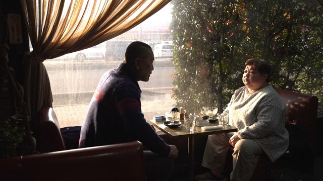 冤罪被害者前川さんと被害者の姉の対話（C）NHK