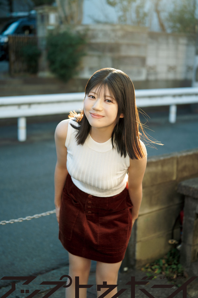 （誌面カット）HKT48・石井彩音『アップトゥボーイ』vol.361（C）ワニブックス