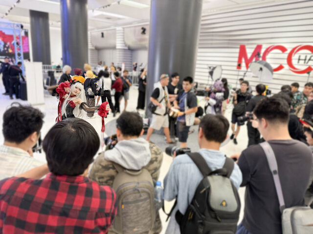 「KOKORO cos」コスプレ撮影の様子