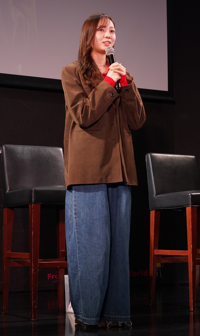 梅澤美波【写真：竹内みちまろ】