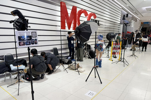 「KOKORO cos」出展カメラマンのブース