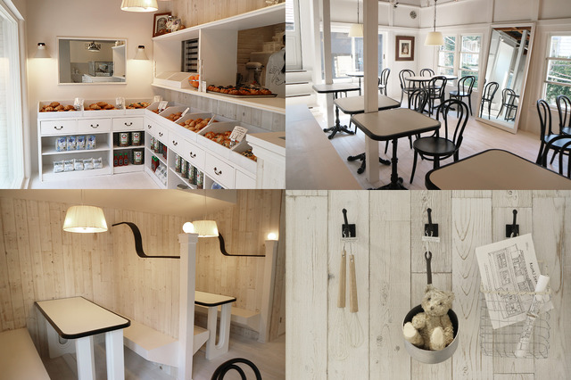 白を基調とした内装