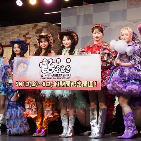 3周年のCANDY TUNE、やってみたいことは47都道府県ツアー・女性誌表紙・映画出演！ 画像