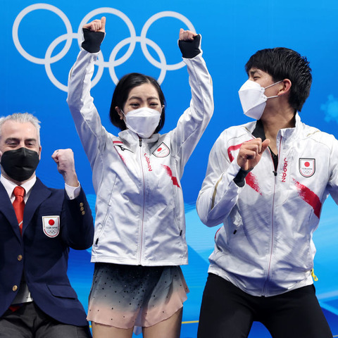 フィギュア・三浦璃来&木原龍一ペアにネット大感動「涙が止まらない」「私の中では金メダル」 画像