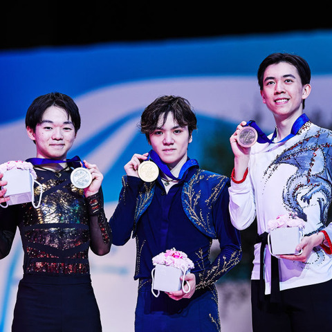 宇野昌磨、完全復活!フリー圧巻の200点台で「世界選手権」初優勝! 画像