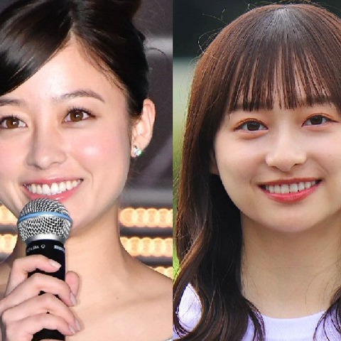 【NHK紅白】橋本環奈&日向坂46・影山優佳、『紅白』でのイチャイチャが話題 画像