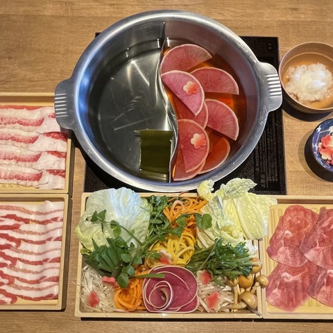 【実食】今年も登場!しゃぶしゃぶ温野菜、季節限定さわやかな「梅たんしゃぶ」 画像