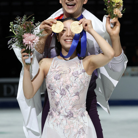 りくりゅうペア、四大陸ペアで初優勝! 画像