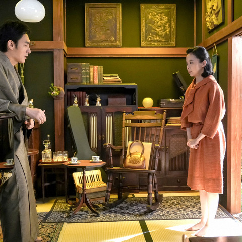 草彅剛の演技が話題!ネット「最高のキャラ」「羽鳥劇場」『ブギウギ』第32話 画像