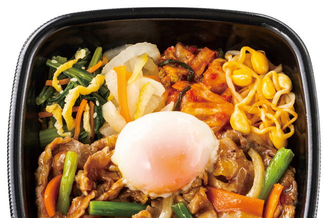肉と野菜を混ぜて旨辛！ほっともっと、「焼肉ビビンバ」4月1日より販売 画像