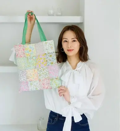 手芸作品のX投稿が話題！北川景子がパッチワークに挑戦「作るんだったら、完璧にしたい」 画像