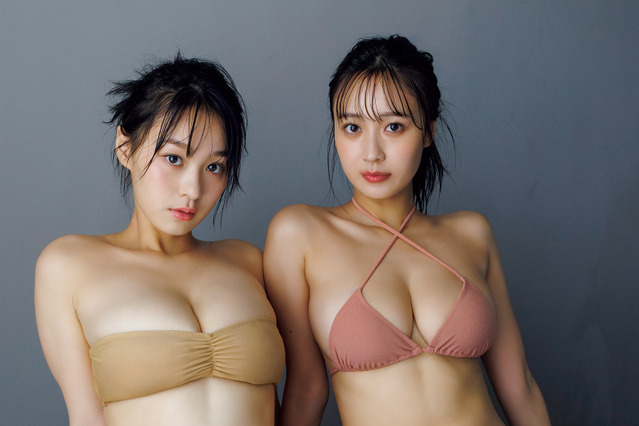 グラビア界のニューヒロイン・溝端葵＆髙野真央が表紙と巻頭を飾る『FRIDAY GOLD』が本日発売！ 画像