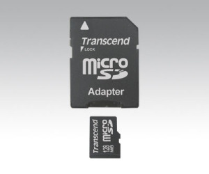 トランセンド、容量128MBのmicroSDカードを発売 画像