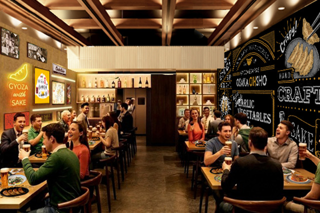 大阪王将、北米初店舗をロサンゼルスにオープン！餃子30種を楽しめる飲み屋スタイル 画像