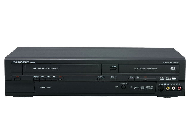 実売25,000円前後の地デジ対応VHS一体型DVDレコーダー 画像