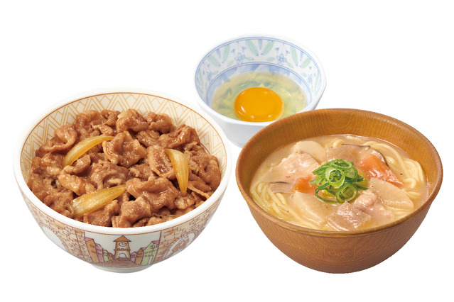 すき家、「とん汁みそらーめん」6月4日より発売！牛丼並盛とのセットも登場 画像
