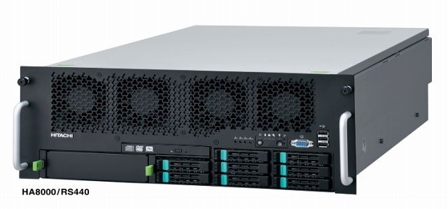 日立、アドバンストサーバ「HA8000シリーズ」に80 PLUS認証取得の高効率電源を採用 画像