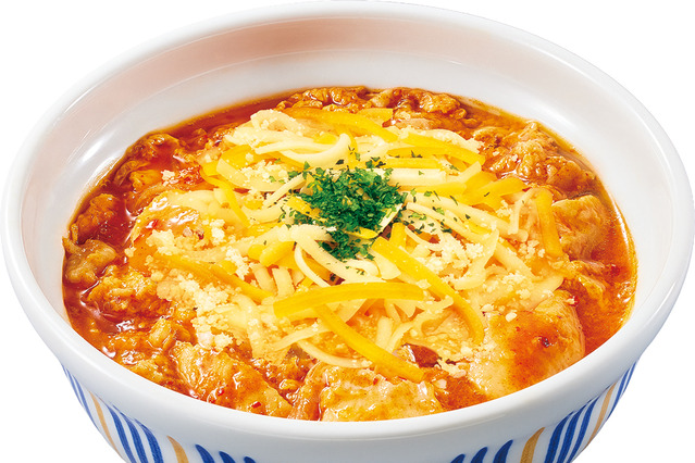 なか卯、“赤の親子丼”シリーズ登場！辛旨・温たま・チーズの3品を10日より販売 画像
