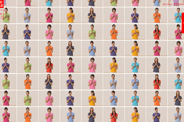 上海美人が大集合！　88人分のムービーがユニクロ特設サイトで公開に 画像