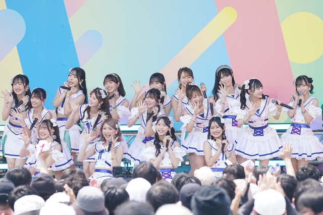 【TIF2026】NMB48が夏曲セトリでファンを魅了、誕生日の新澤菜央は「17歳になったよ～」と豪快にサバを読む！？ 画像