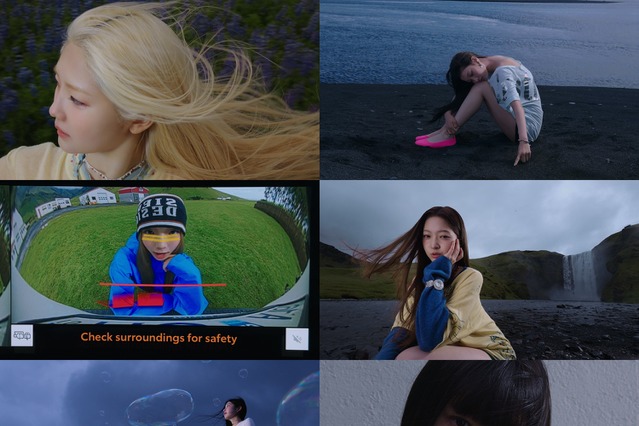 HYBE新人ガールグループ・TUIDE、デビュー曲「SUN KISS」MV公開！アイスランドの大自然を舞台に7人が躍動 画像