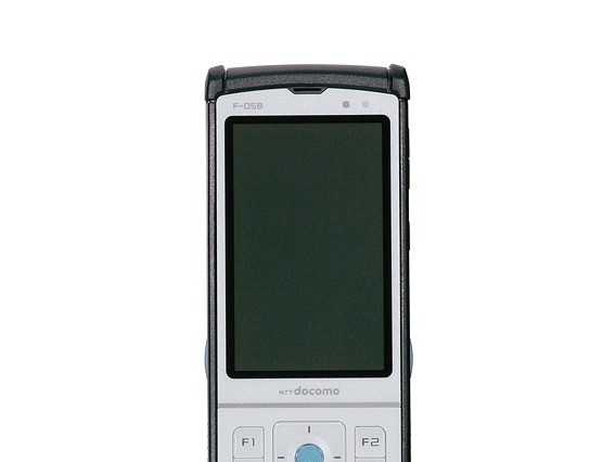 ドコモ、法人向けケータイ「F-05B」発売――業務用バーコード読取に対応 画像