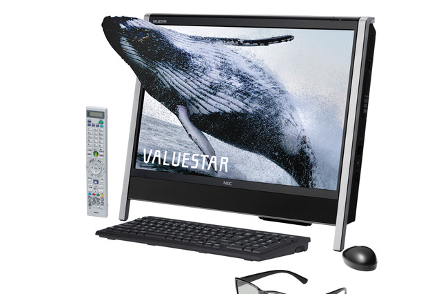 NEC、3D対応の20V型オールインワンデスクトップ 画像