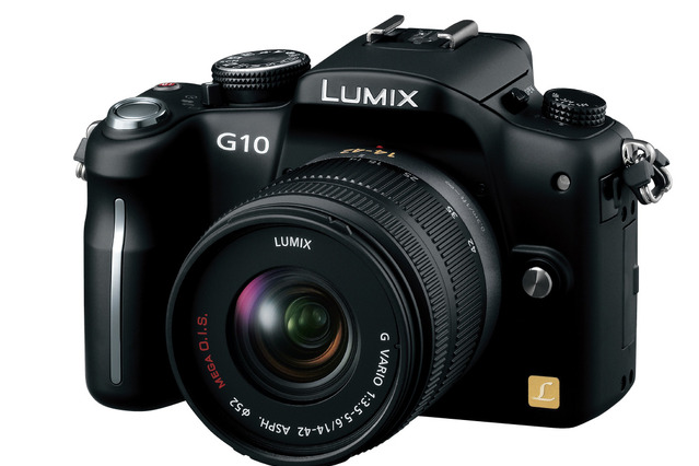 パナソニック、小型・軽量のマイクロ一眼「LUMIX DMC-G10」 画像