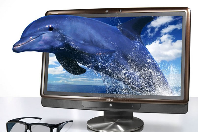 富士通、3D対応の液晶一体型デスクトップPCを発表 画像